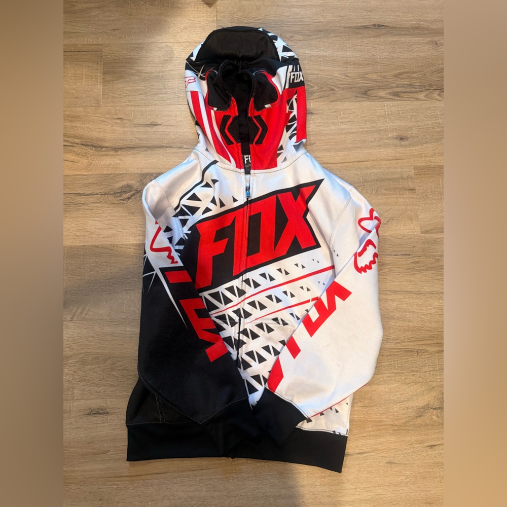 Fox Kids Jumpsuit - Red, Black, and White